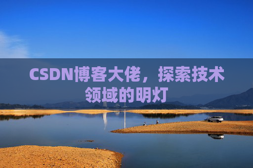 CSDN博客大佬，探索技术领域的明灯